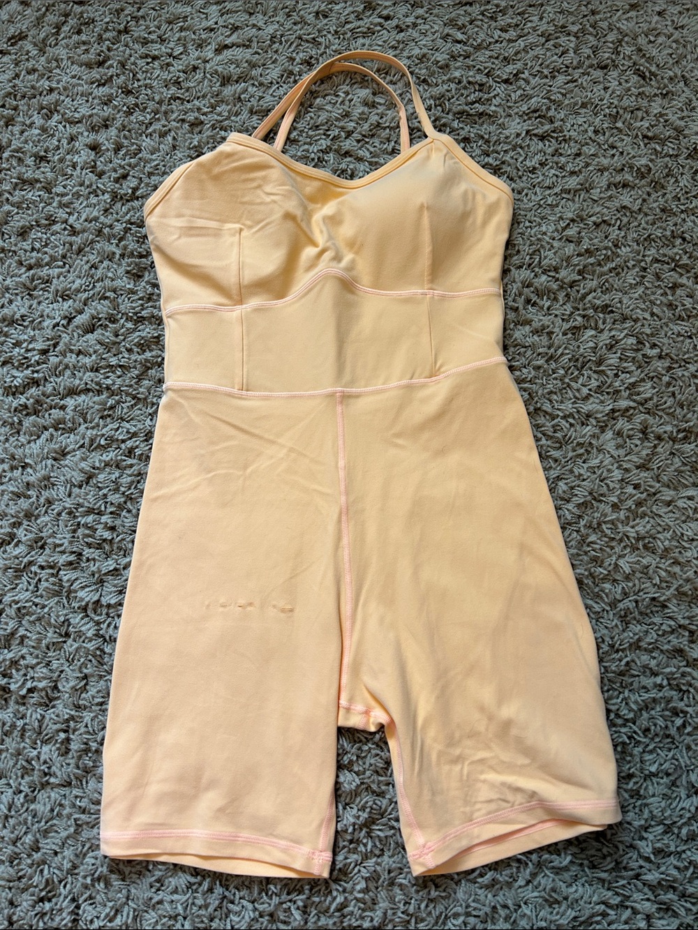 Glow mode sports romper size large orange * see description*